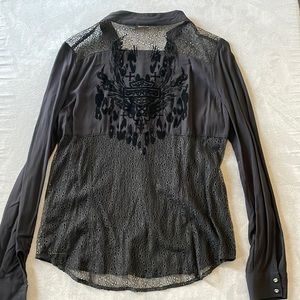 Harley Davidson womens button down shirt